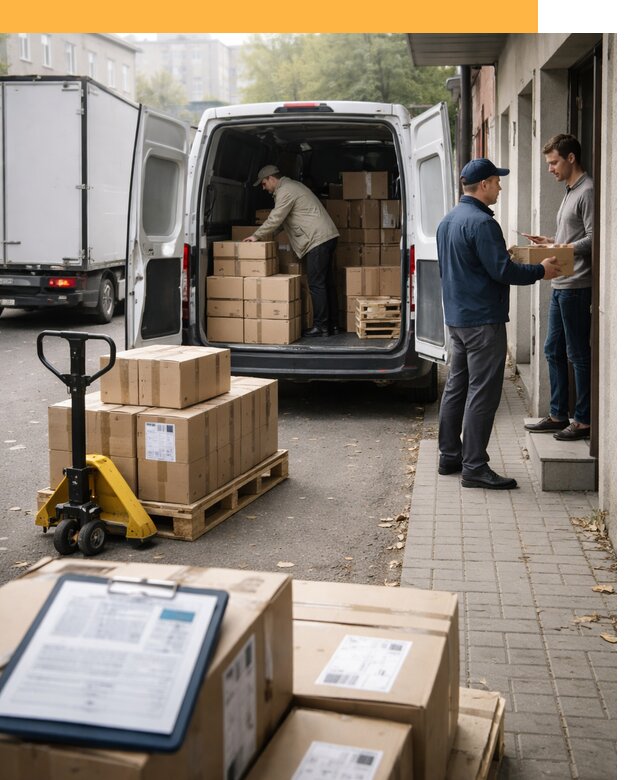 Доставка грузов от двери до двери с таможней от 48141 руб.