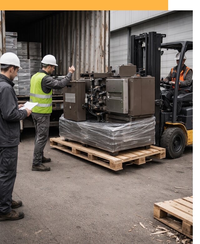 Доставка промышленного оборудования из Европы от 48141