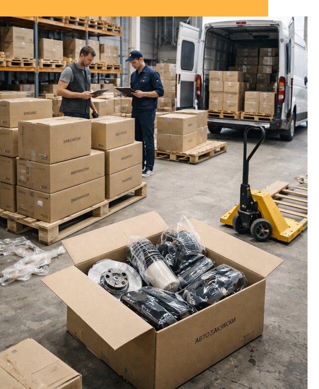 Доставка автозапчастей из Европы от 13373 руб быстро и надёжно