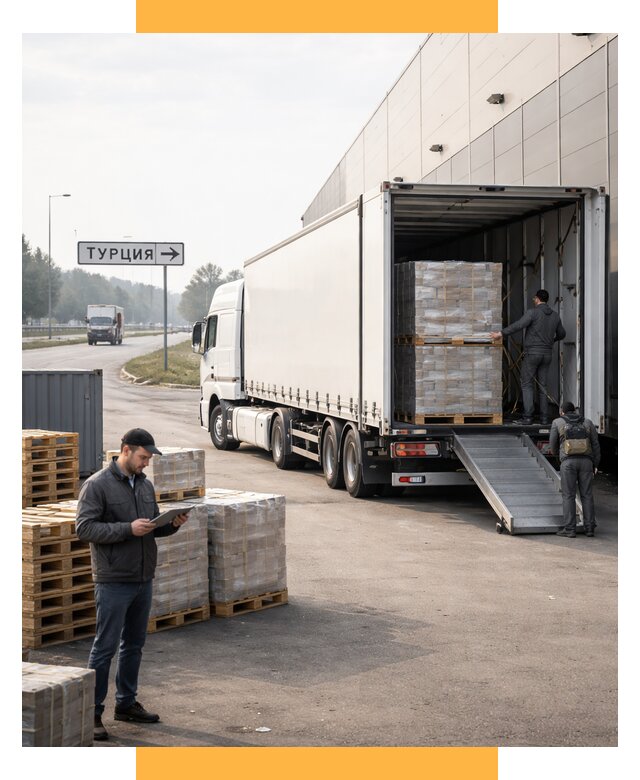 Автоперевозки и доставка фурой из Турции от 128376 р. | СетСервис-Гсь
