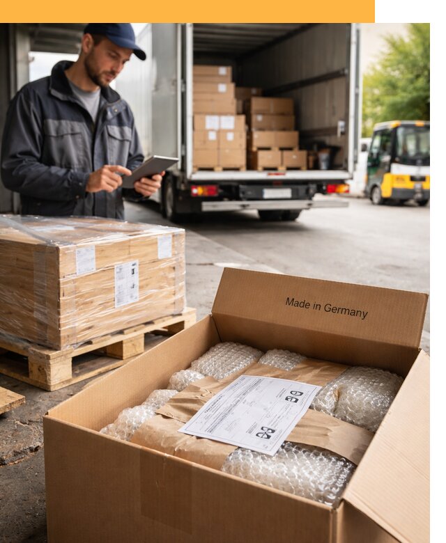 Доставка грузов из Германии от 48141 руб с таможенным оформлением