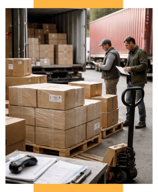 Доставка грузов из Италии в Россию от 19256 р. СетСервис-Гсь