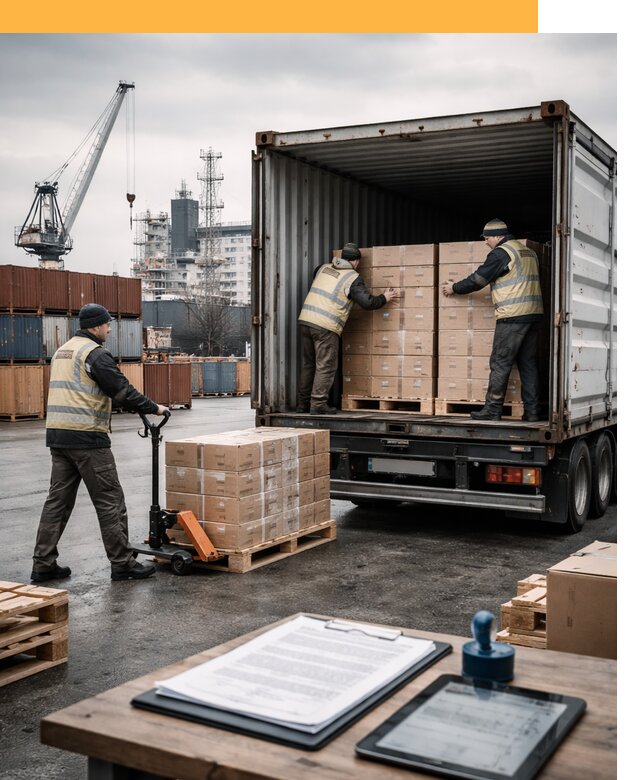 Доставка грузов из Латвии от 26745 руб, морская, авто, авиа