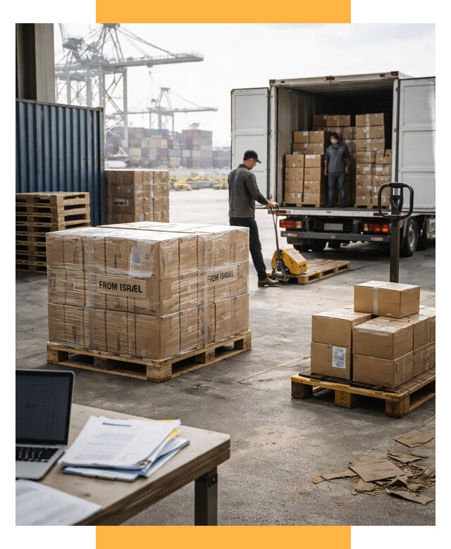 Доставка грузов из Израиля от 16047 р., логистика от СетСервис-Гсь