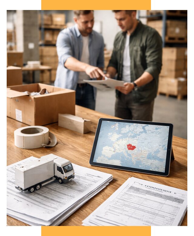 Доставка грузов в Чехию от 37443 р. - логистика СетСервис-Гсь