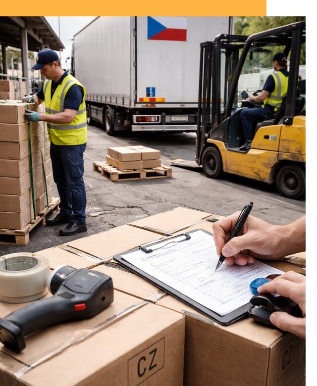 Доставка грузов в Чехию от 37443 руб, международные перевозки