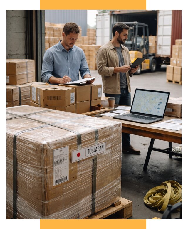 Доставка грузов в Японию от 26745 р., логистика СетСервис-Гсь