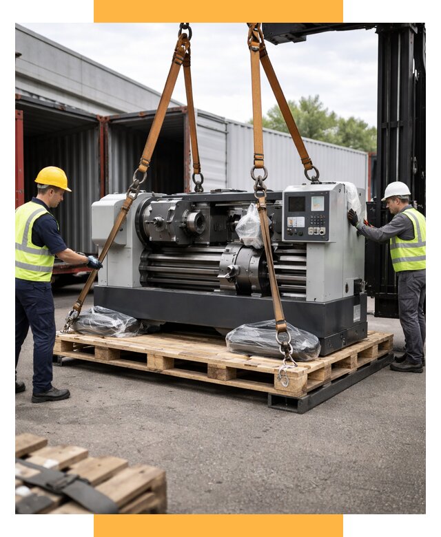 Перевозка станков и таможня от 64188 р. | СетСервис-Гсь логистика