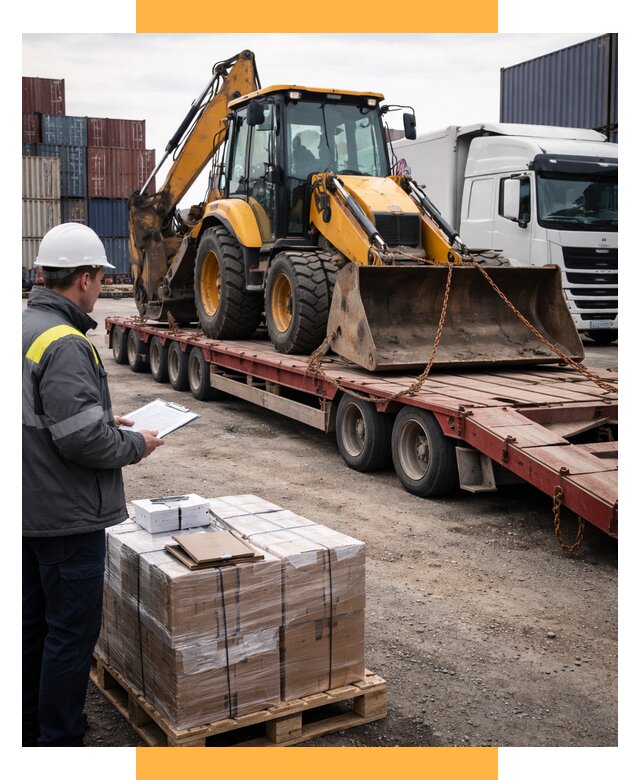 Международная перевозка спецтехники от 48141 р., СетСервис-Гсь