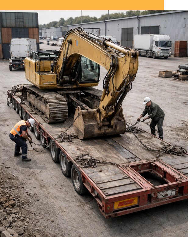 Перевозка спецтехники по России и миру от 48141 руб