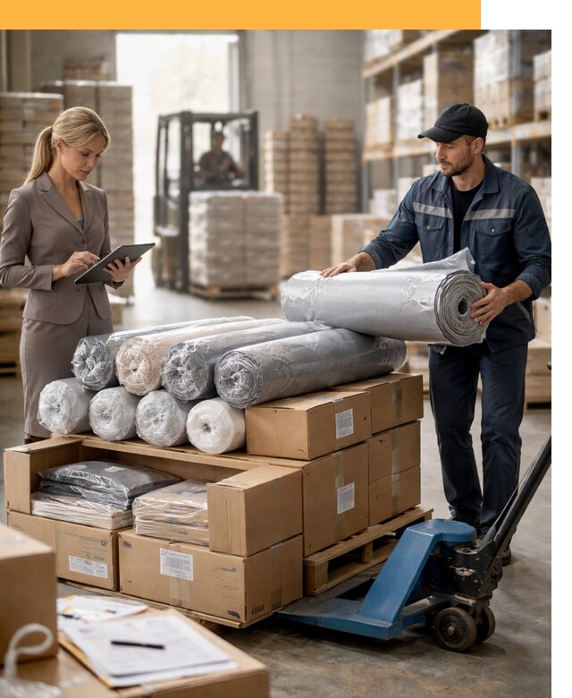 Перевозка текстиля по миру от 16047 руб. с таможней и страхованием