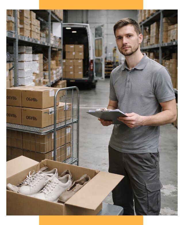 Доставка обуви из Китая и Турции от 4814 р. СетСервис-Гсь