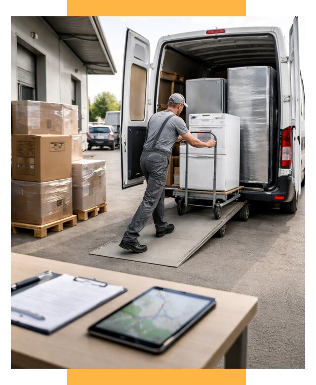 Перевозка бытовой техники от 6954 р. - логистика СетСервис-Гсь