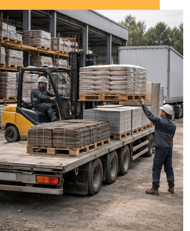 Перевозка строительных материалов по миру от 5884 руб