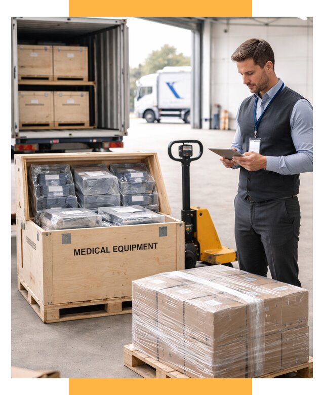 Перевозка медицинского оборудования от 16047 р. в СетСервис-Гсь