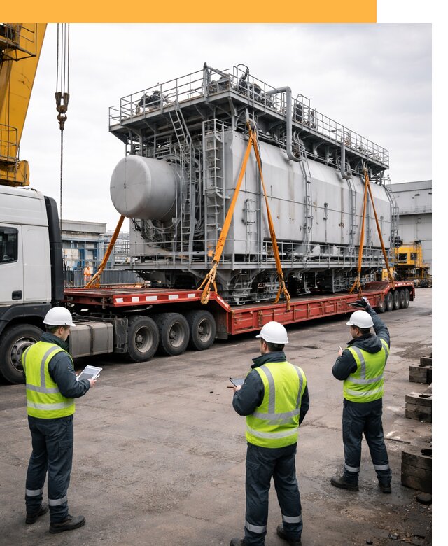 Перевозка негабаритных грузов по миру от 128376 руб
