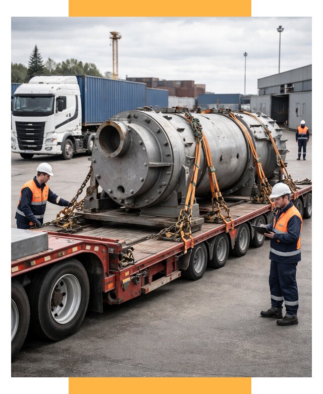 Перевозка тяжеловесных грузов под ключ от 160470 р. | СетСервис-Гсь