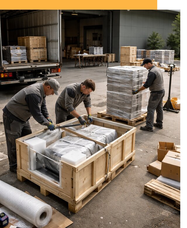 Перевозка выставочных грузов по миру от 26745 руб за м2 с таможней