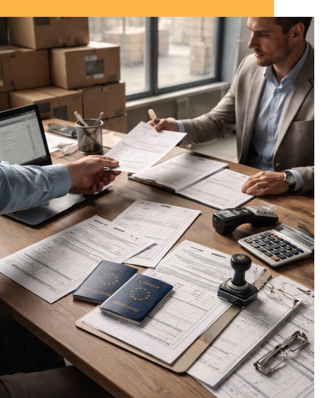 Таможенное оформление грузов из Европы от 9093 руб