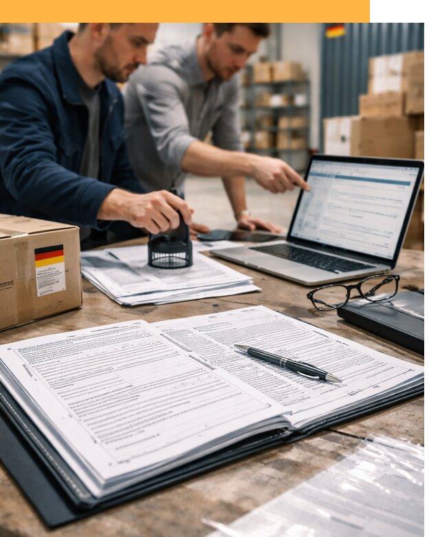 Таможенное оформление грузов из Германии от 9628 руб.