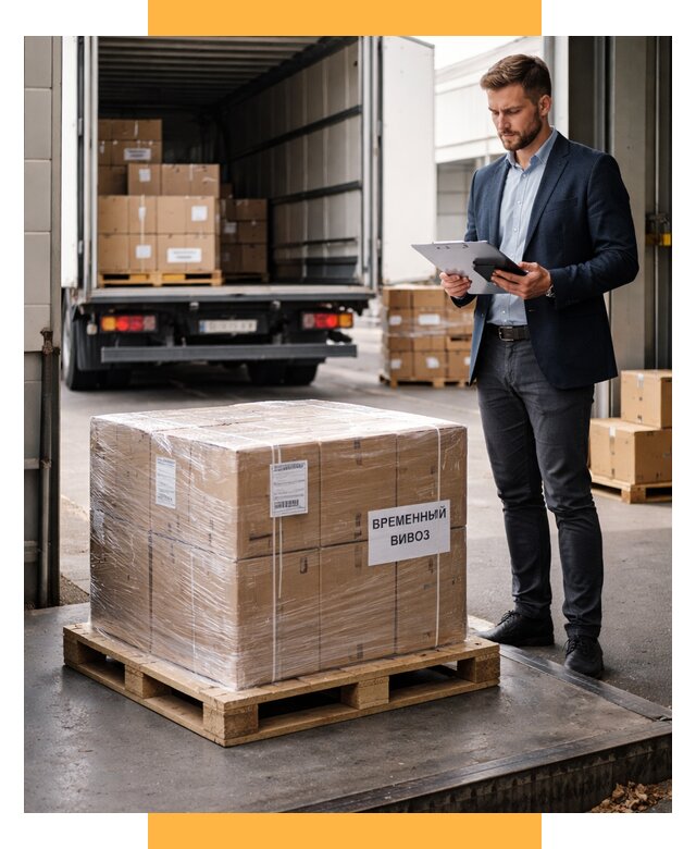 Временный вывоз товаров под ключ от 8558 р. | СетСервис-Гсь