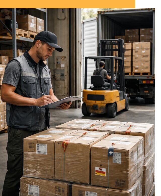 Реэкспорт товаров с таможенным оформлением и доставкой от 12838