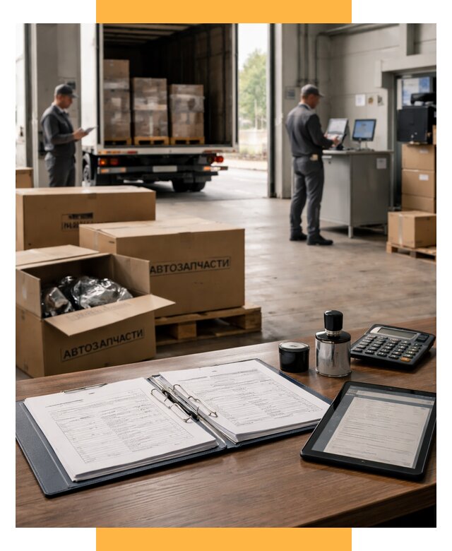 Таможенное оформление автозапчастей под ключ от 9093 р., СетСервис-Гсь