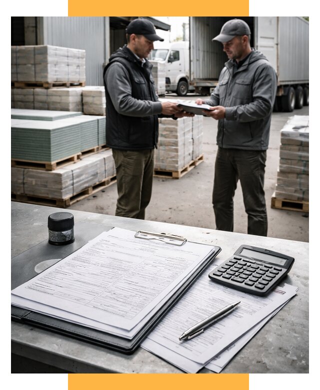 Таможенное оформление стройматериалов от 9093 р. | СетСервис-Гсь