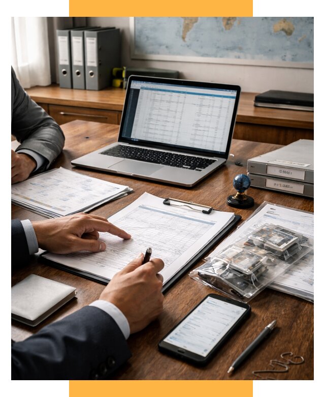 Проверка поставщика за рубежом от 9093 р. | СетСервис-Гсь аудит