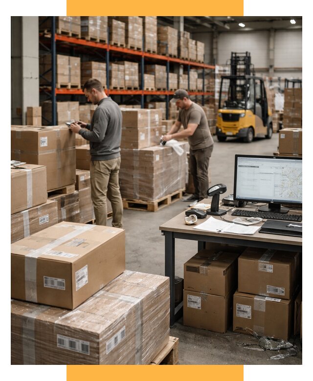 Склад консолидации в Европе от 6954 р., услуги СетСервис-Гсь